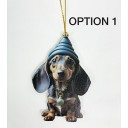 Christmas Doxie decoration